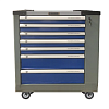 JX-07-267 Тележка инструментальная, 7 ящиков, 267 инструментов