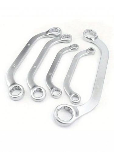 A-7772 Набор ключей накидных C-обр. 10-18мм, 5 пр. Car Tools 