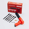 Пневмозубило Car tools SN1002 б/с с набором зубил, 5шт