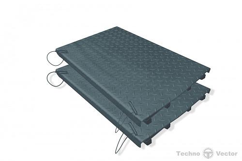 Задние сдвижные платформы (платформа 019-03) 