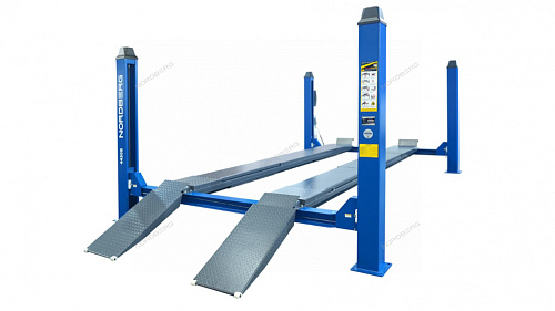 Подъемник 4-стоечный без траверсы NORDBERG 4450MB, г/п 5т