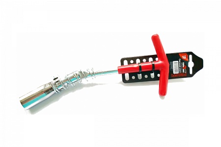 77790 Ключ свечной (250мм) с карданом 16мм