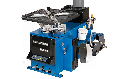 4639,5ID(B) 220 Станок шиномонтажный полуавтомат, односкоростной, стол с накладками