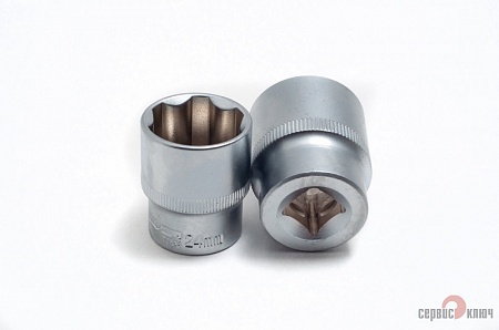 77524 Головка 6 гранная 24мм 1/2"