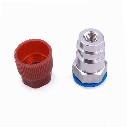 CT-M1032 Переходник для подключения баллона с фреоном R134A к станции через HP, с ниппелем Car-Tool