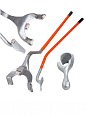 Монтажка для грузовых колес (демонтажное присп.) 3 пр. М9903 Car Tools