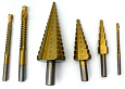 A-7792 Набор сверл ступенчатых, 6 пр. Car Tools