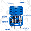 A-0813 Набор для обслуживания генераторов, 18пр. Car tools