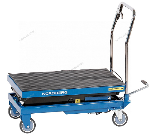 N3T301 Стол подъемный гидравлический 300 кг, двойные ножницы