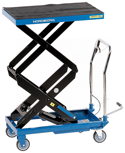 N3T301 Стол подъемный гидравлический 300 кг, двойные ножницы