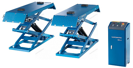 Подъемник ножничный низкопрофильный 3 т, 220 В N631L-3B_220