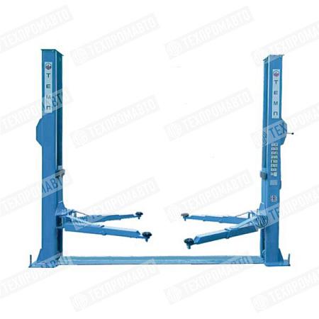 Подъёмник электрогидр. ТЕМП TD4000R 2-х ст. нижн. синхронизация, г/п 4т, 220В