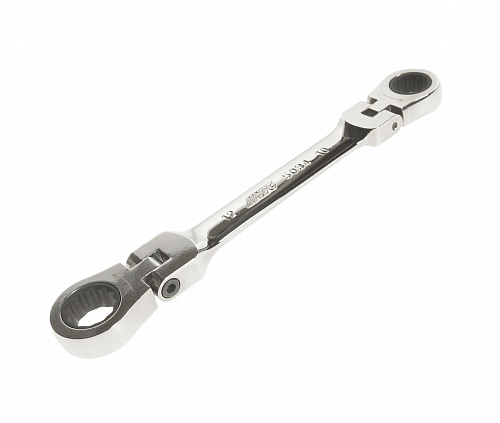 JTC-5034 Ключ накидной 10х12мм трещоточный 