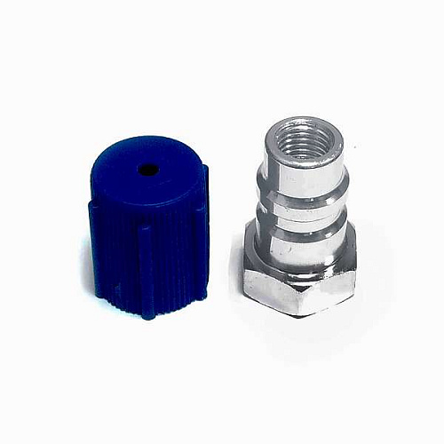 CT-M1024 Переходник для подключения баллона с фреоном R134A к станции через LP, с ниппелем Car-Tool