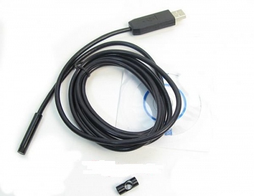 Видеоэндоскоп USB для ПК.7мм.5м