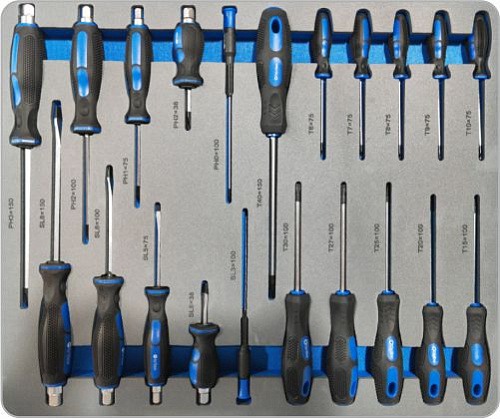 JX-07-267 Тележка инструментальная, 7 ящиков, 267 инструментов