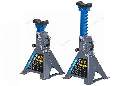 Подставка страховочная c опорными пластинами, г/п 3т NORDBERG N3003G (комплект 2 шт.)