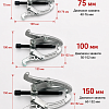 A-7715 Набор съемников 3-х захватных (75, 100, 150 мм) 3пр. Car Tools