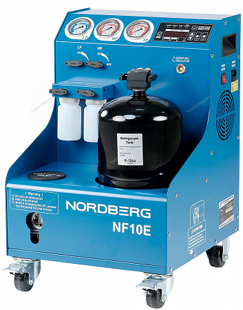 NF10E Установка полуавтомат для заправки автомобильных кондиционеров NORDBERG