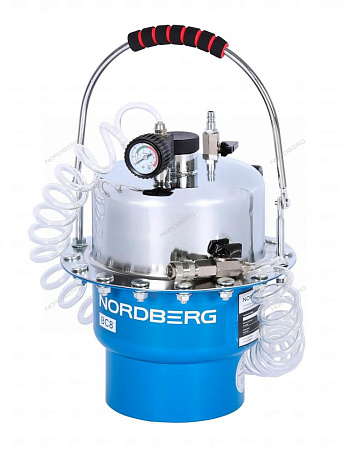 BC8 Установка пневматическая для прокачки тормозной системы, 5 л