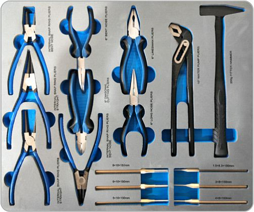 JX-07-267 Тележка инструментальная, 7 ящиков, 267 инструментов