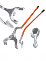 Монтажка для грузовых колес (демонтажное присп.) 3 пр. М9903 Car Tools