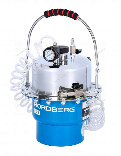 BC8 Установка пневматическая для прокачки тормозной системы, 5 л