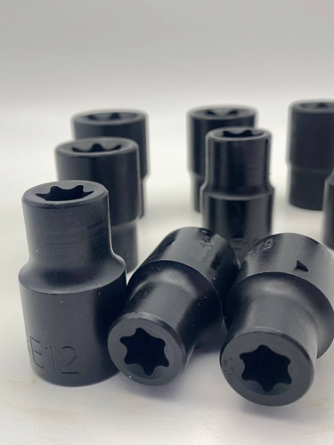 A-7778 Набор головок 1/2&amp;quot; E-Star, E10-24 ударных (9 пр.) Car Tools