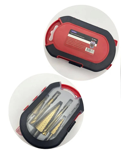 A-7792 Набор сверл ступенчатых, 6 пр. Car Tools